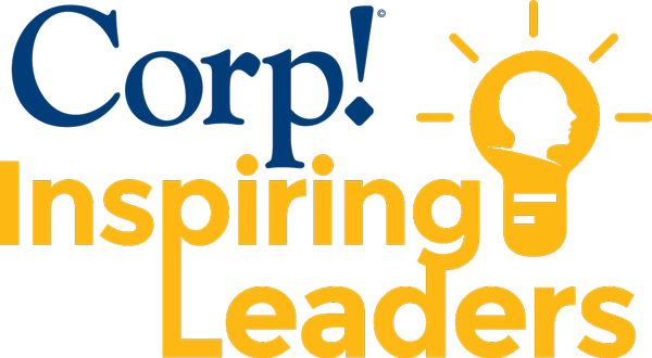 Corp! Inspiring Leaders Logo