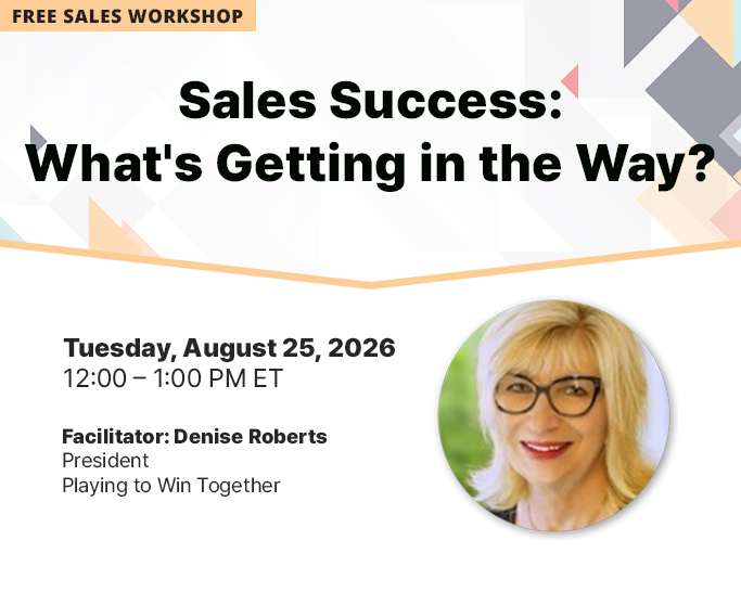 Sales Success What's Getting in the Way